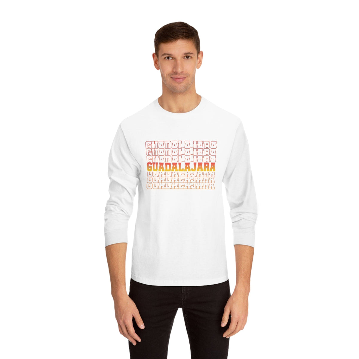 GUADALAJARA – Trendy Design, Premium Long Sleeve Tee