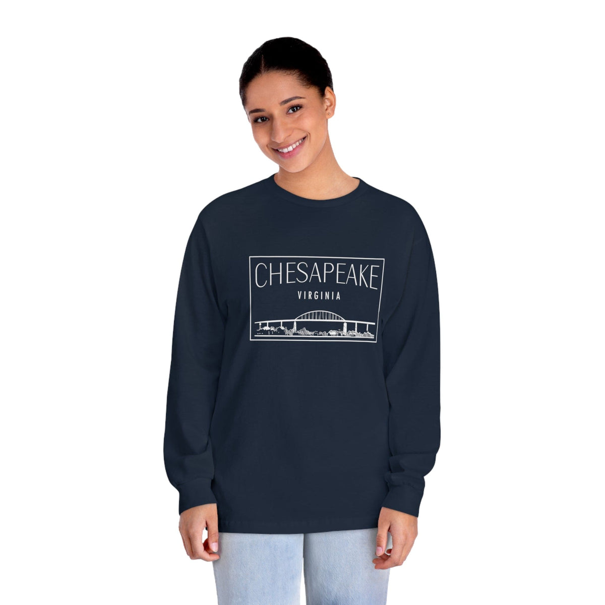 CHESAPEAKE – Trendy Design, Premium Long Sleeve Tee