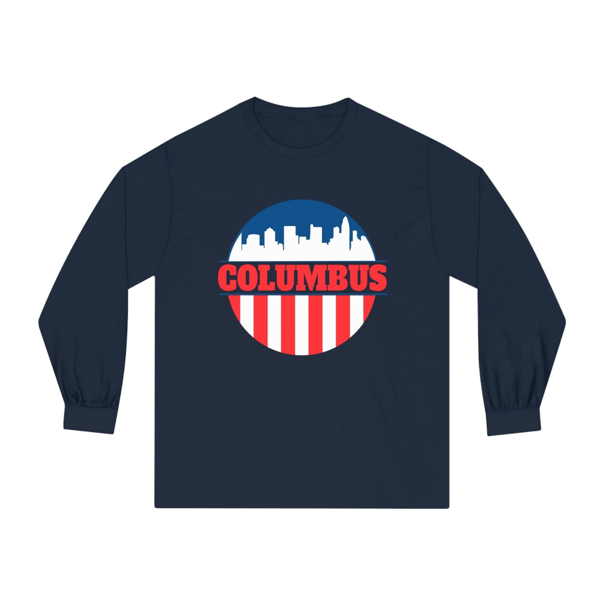 COLUMBUS – Trendy Design, Premium Long Sleeve Tee