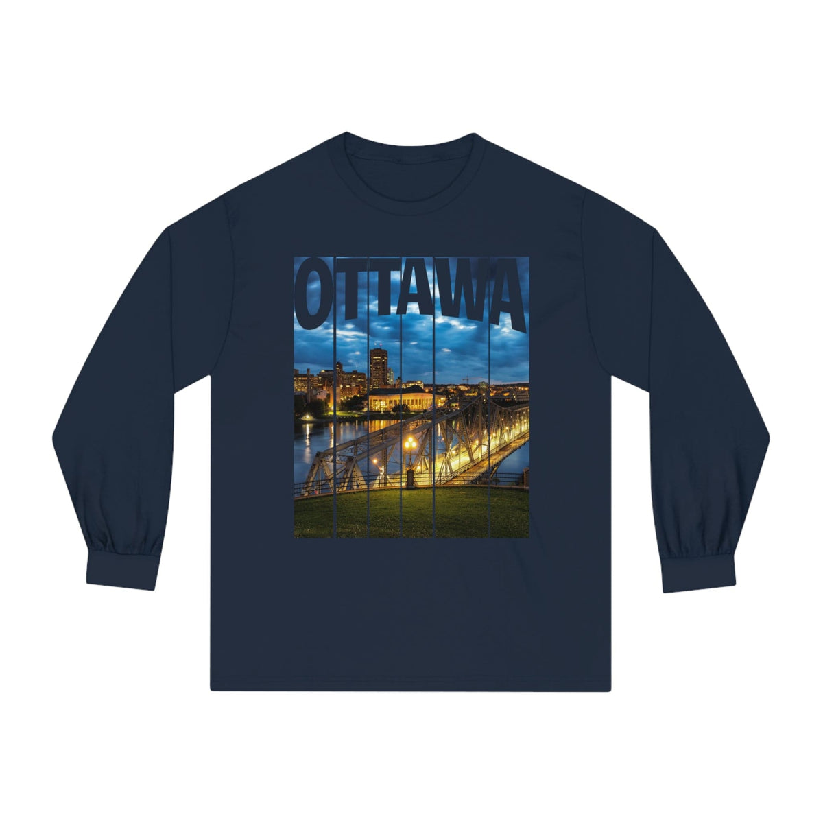 OTTAWA – Trendy Design, Premium Long Sleeve Tee