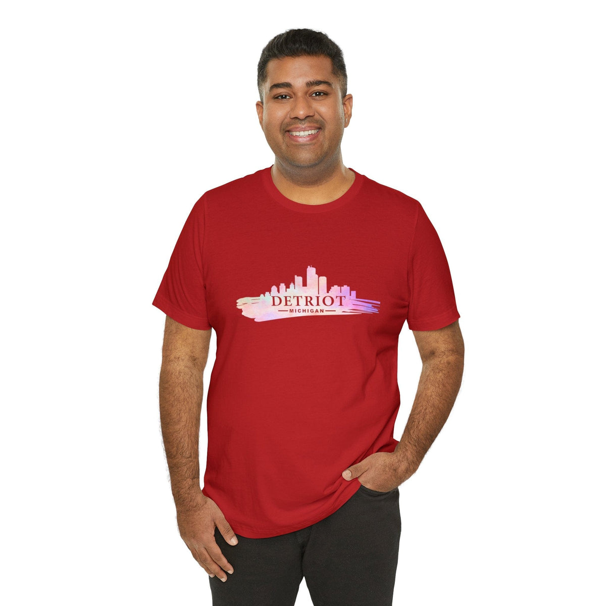 Detroit Skyline - Short Sleeve Tee
