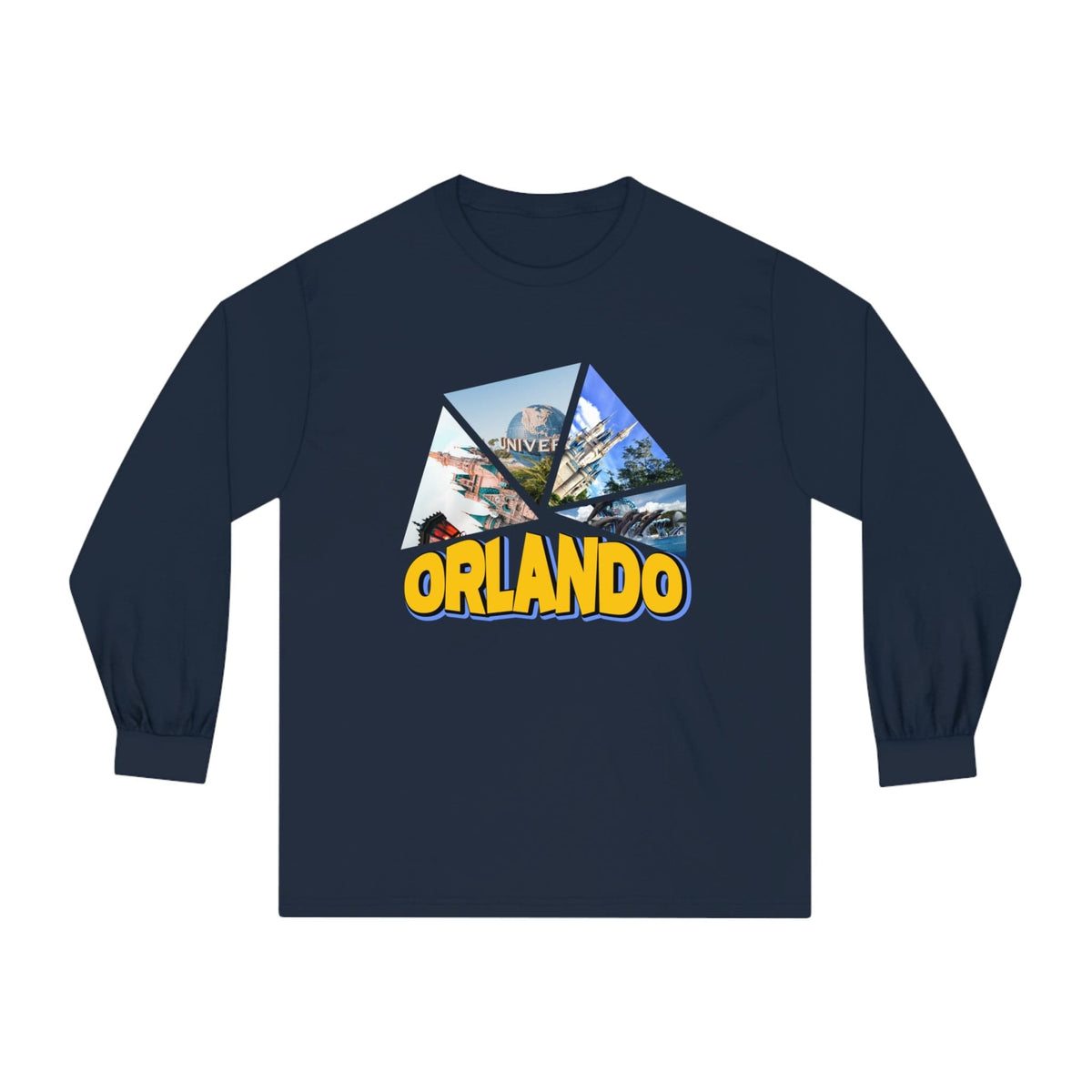 ORLANDO – Trendy Design, Premium Long Sleeve Tee