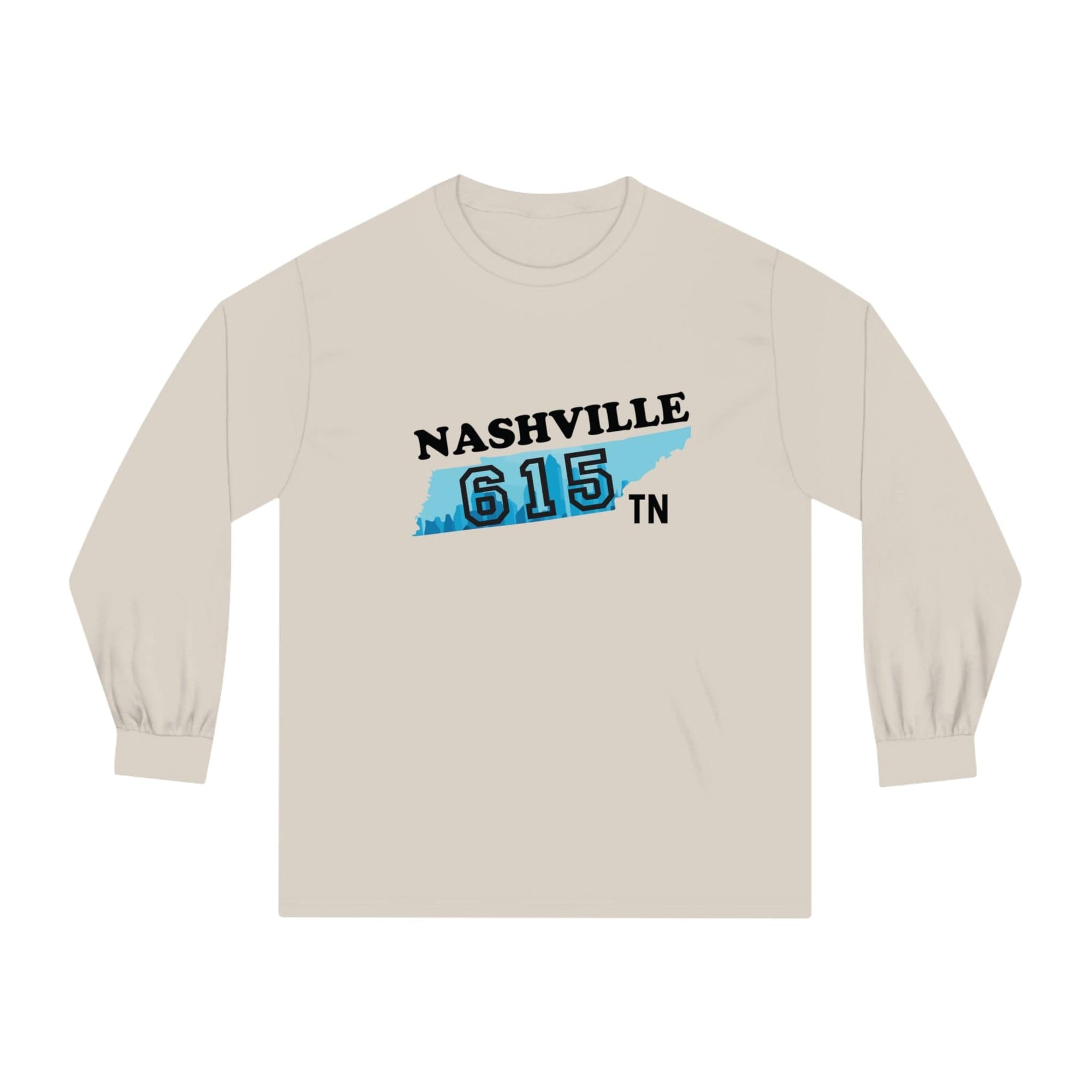 NASHVILLE – Trendy Design, Premium Long Sleeve Tee