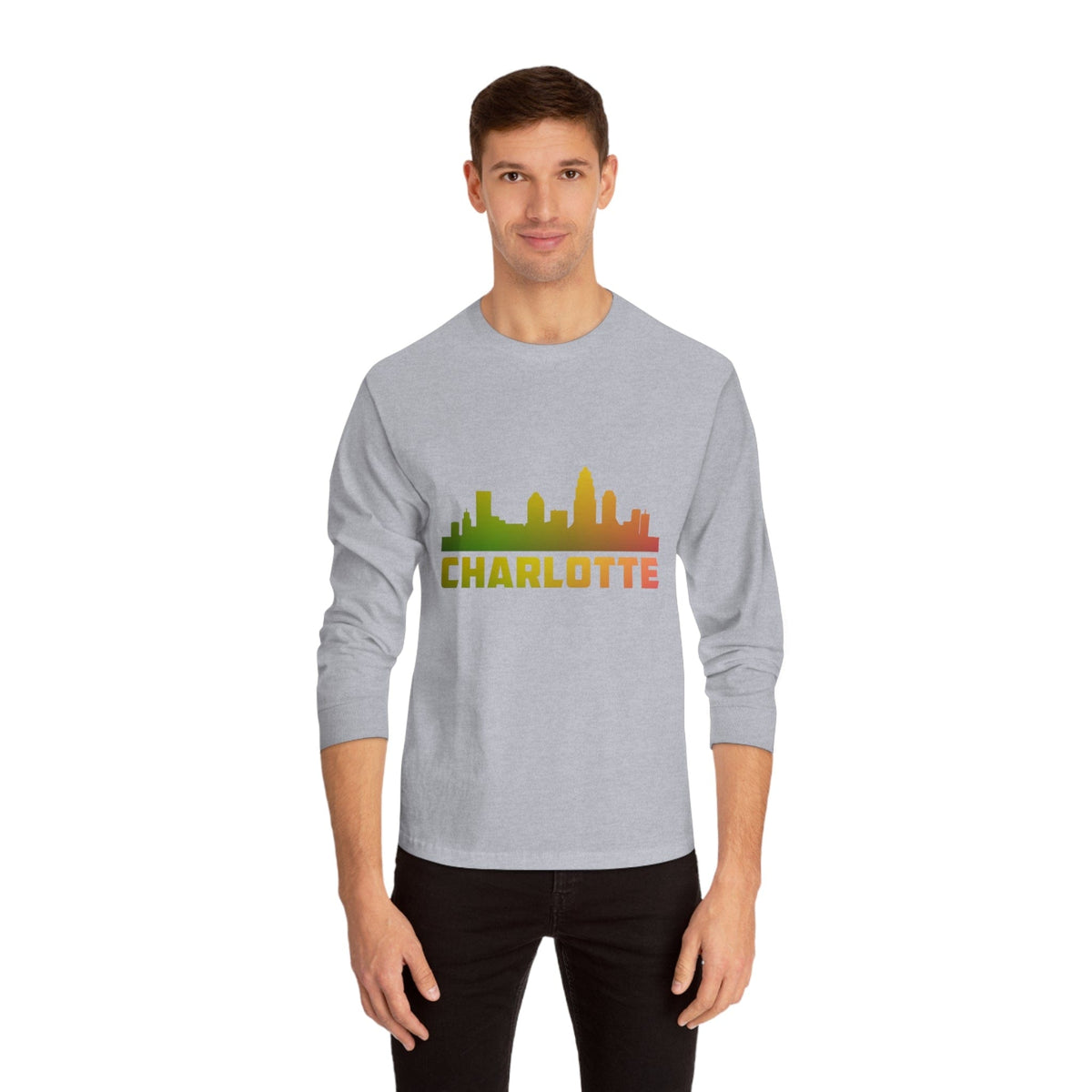 CHARLOTTE – Trendy Design, Premium Long Sleeve Tee