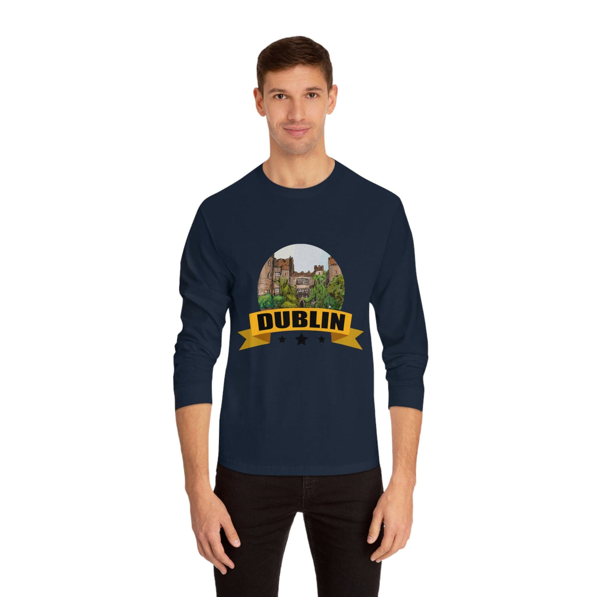 DUBLIN – Trendy Design, Premium Long Sleeve Tee