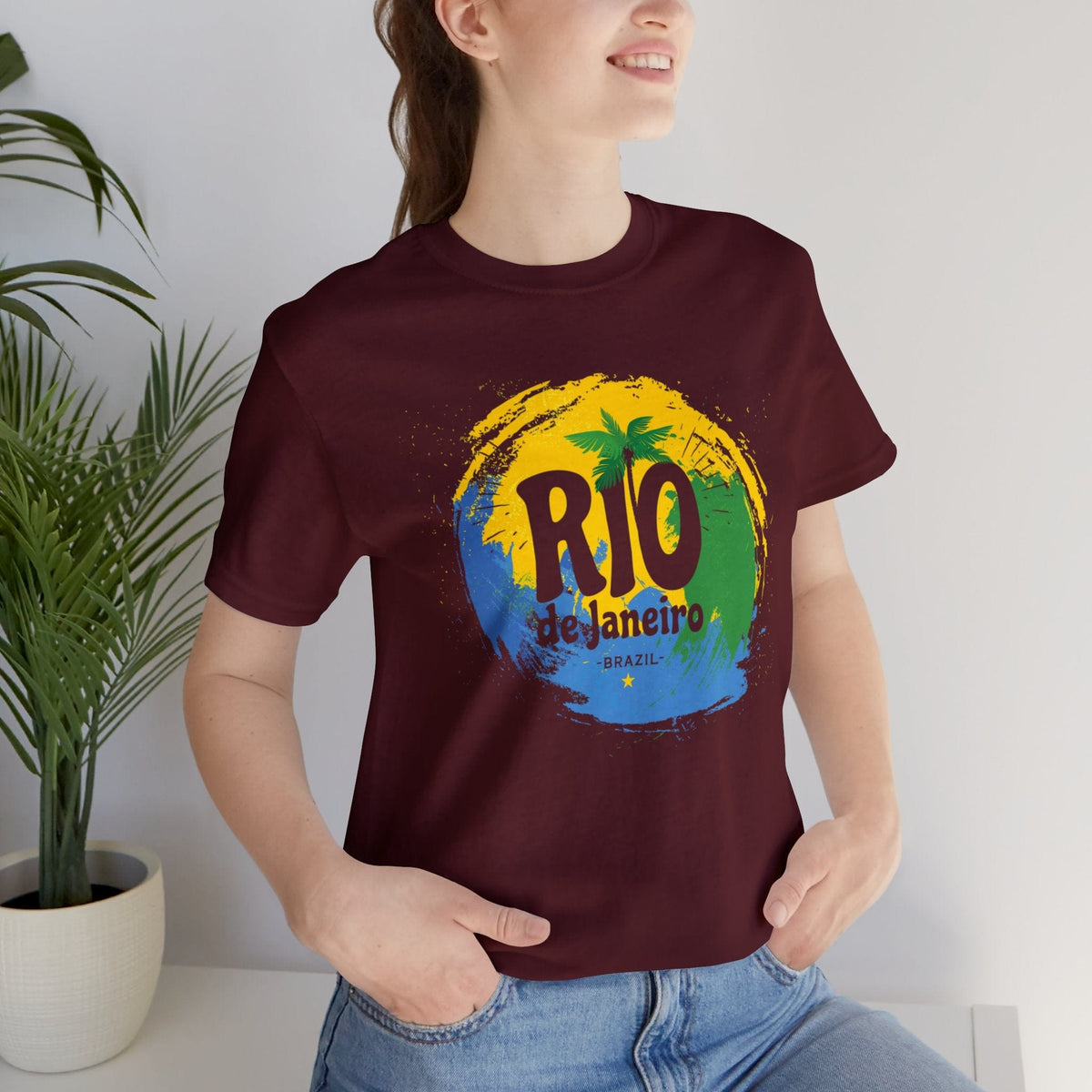 Rio Spirit Abstract - Short Sleeve Tee
