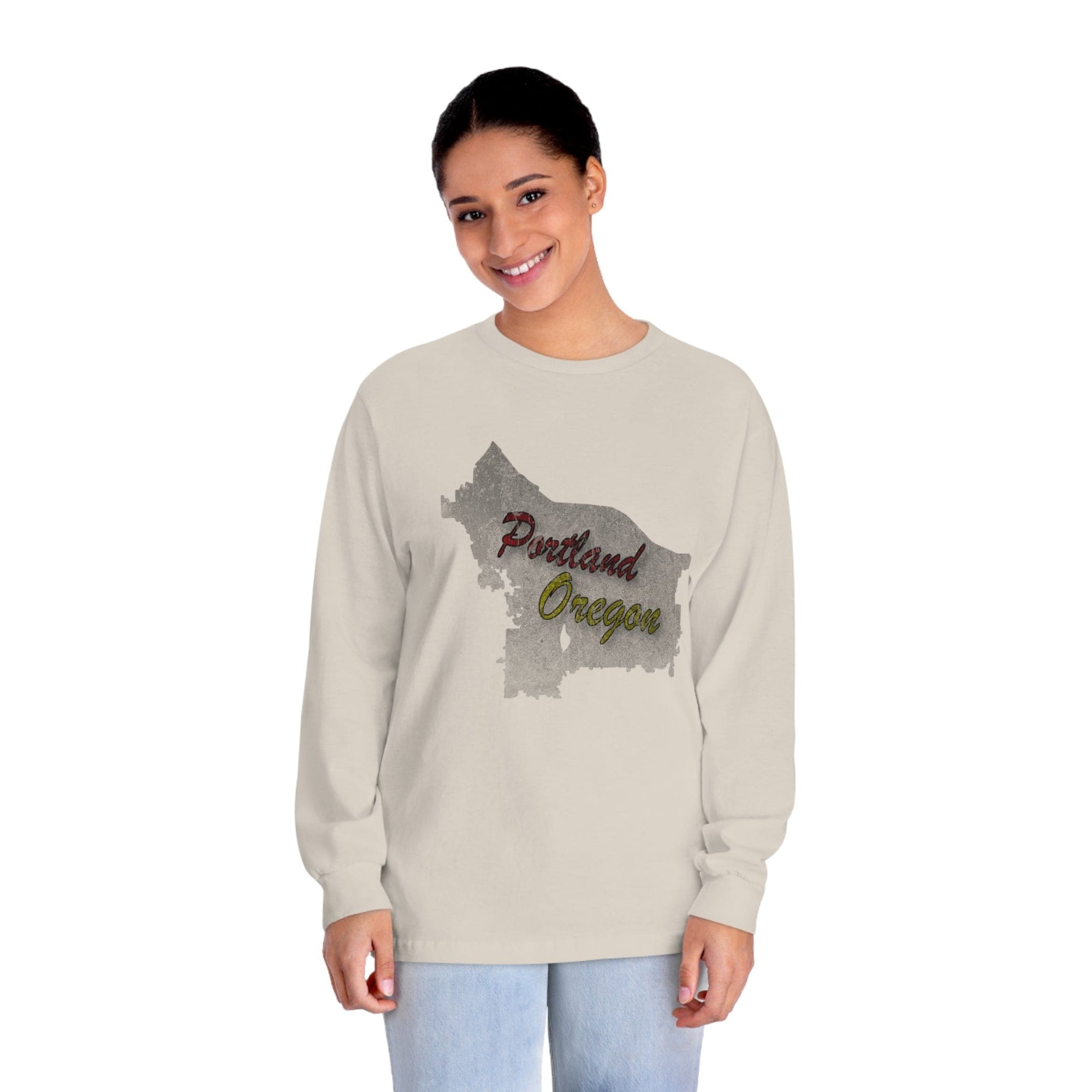 PORTLAND – Trendy Design, Premium Long Sleeve Tee