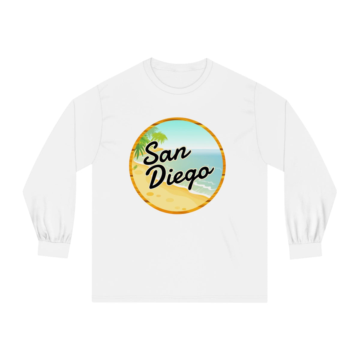 SAN DIEGO – Trendy Design, Premium Long Sleeve Tee