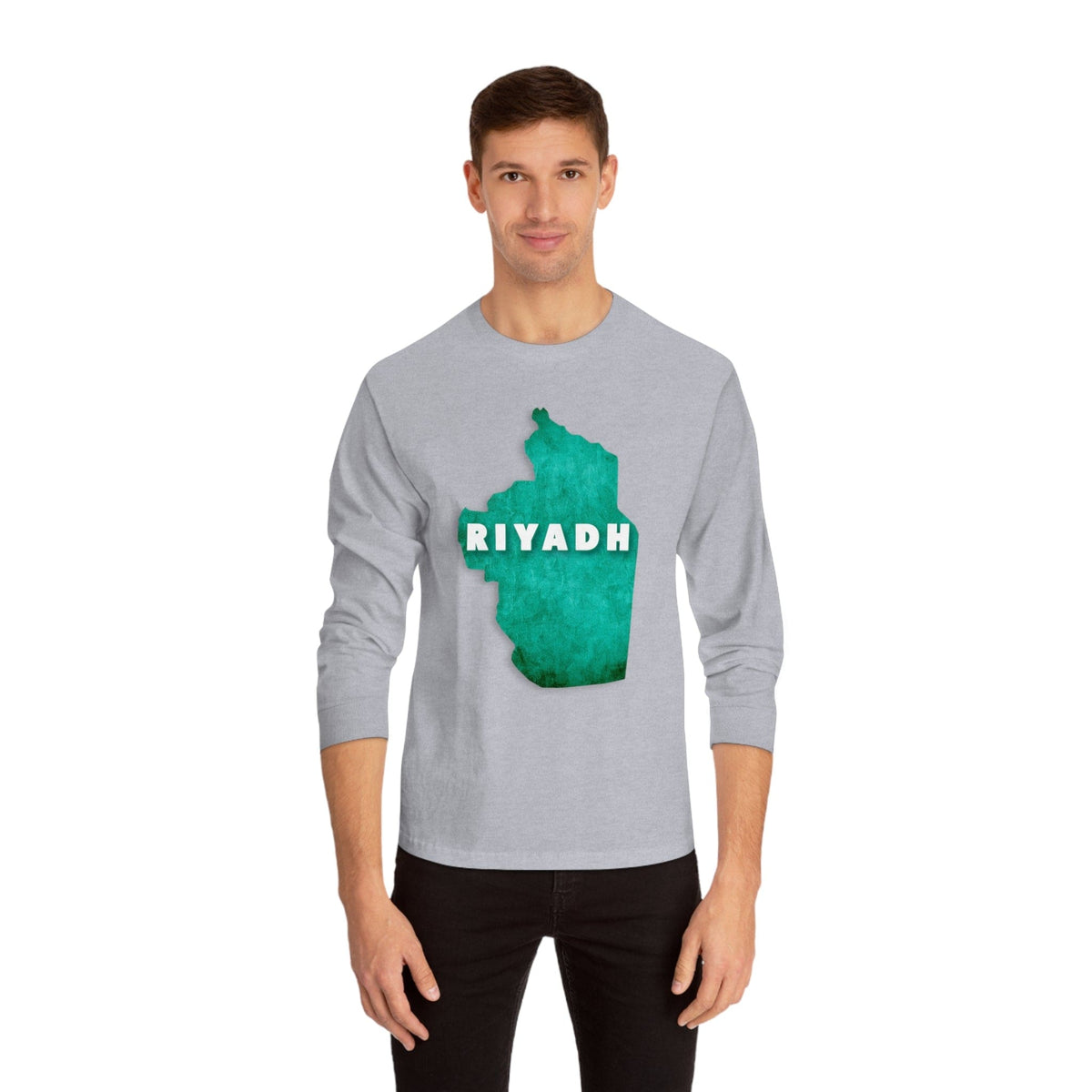 RIYADH – Trendy Design, Premium Long Sleeve Tee