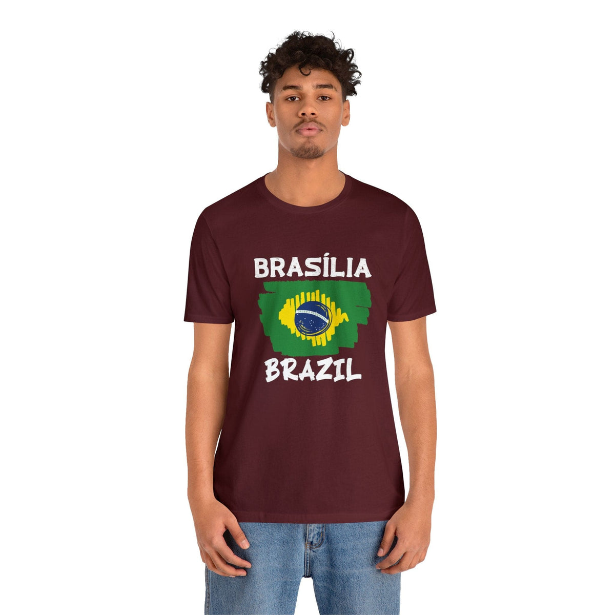 Brushstroke Brasília - Short Sleeve Tee