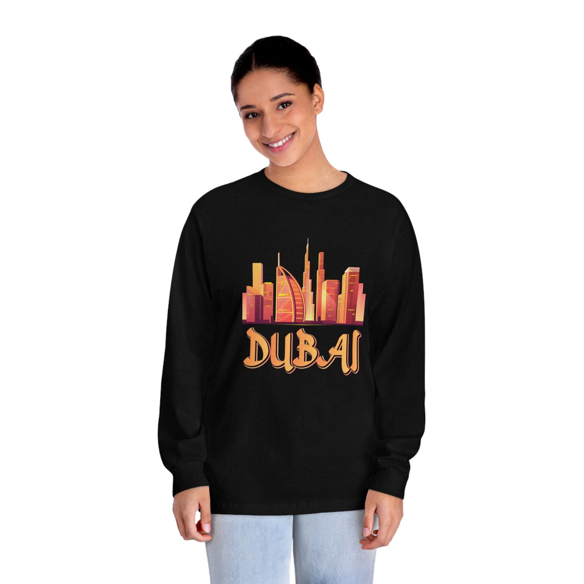 DUBAI – Trendy Design, Premium Long Sleeve Tee