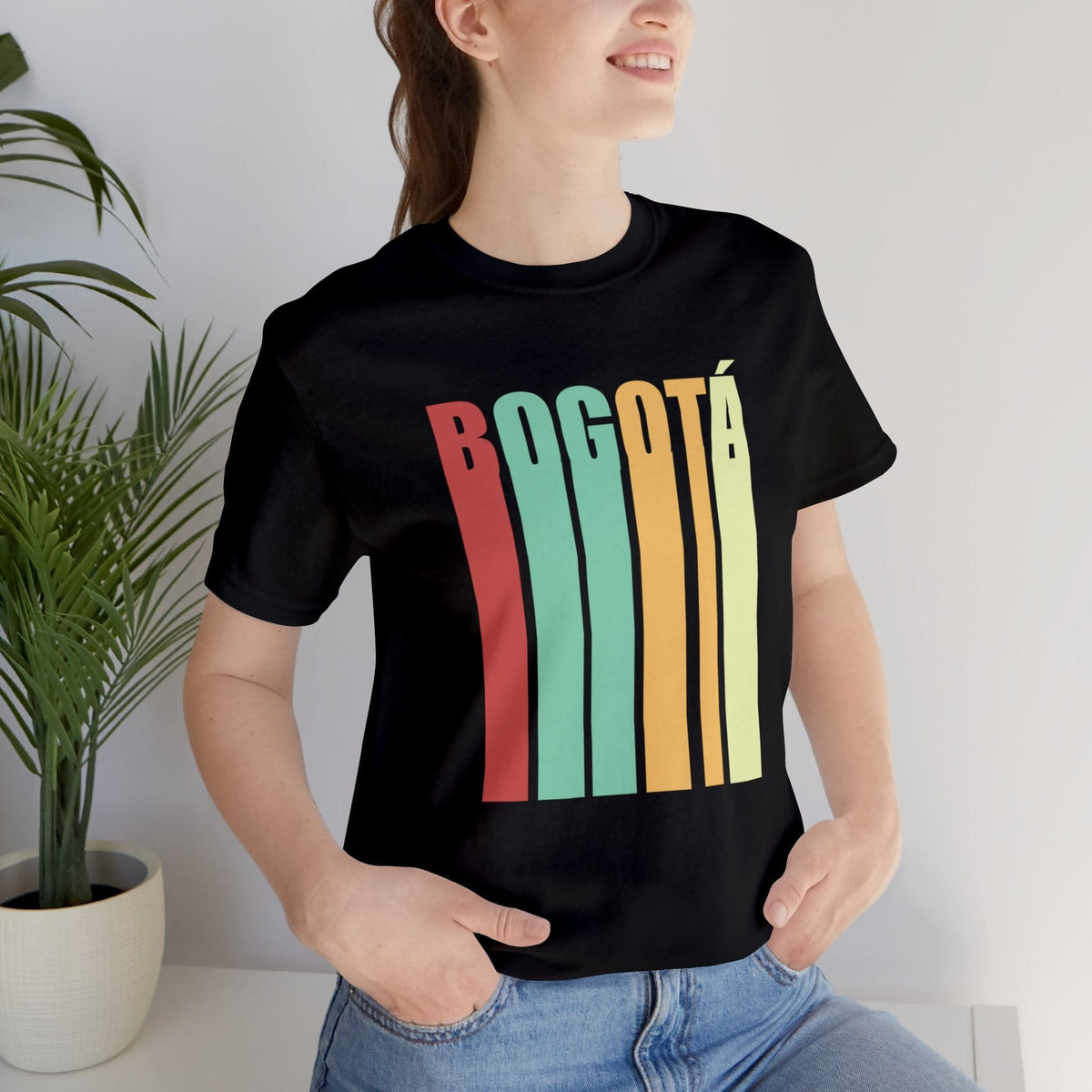 Vintage Bogotá Vertical - Short Sleeve Tee
