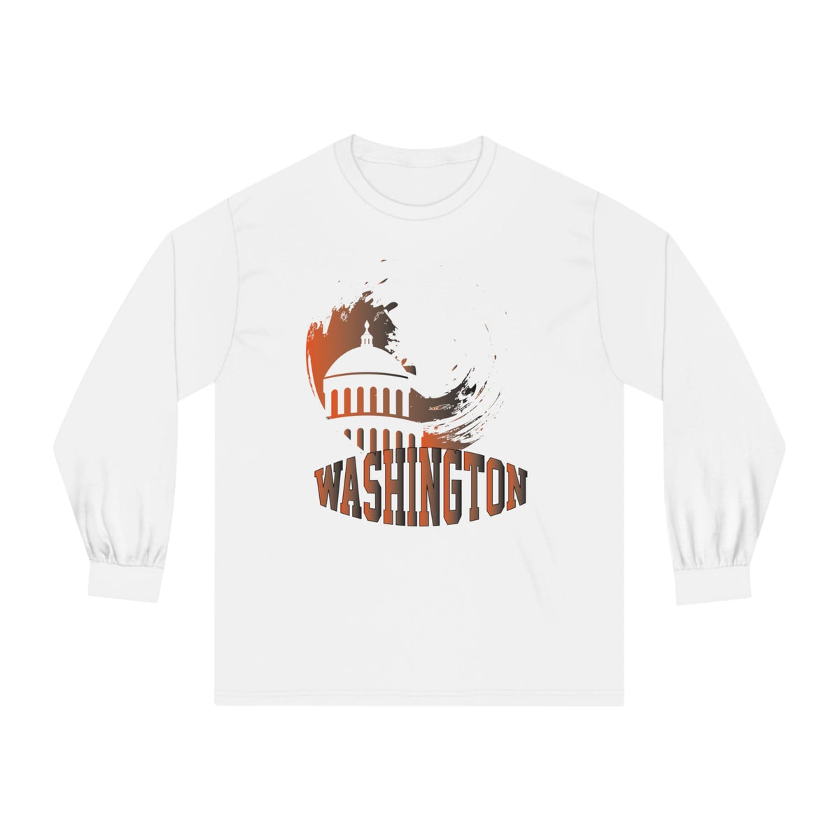 WASHINGTON – Trendy Design, Premium Long Sleeve Tee