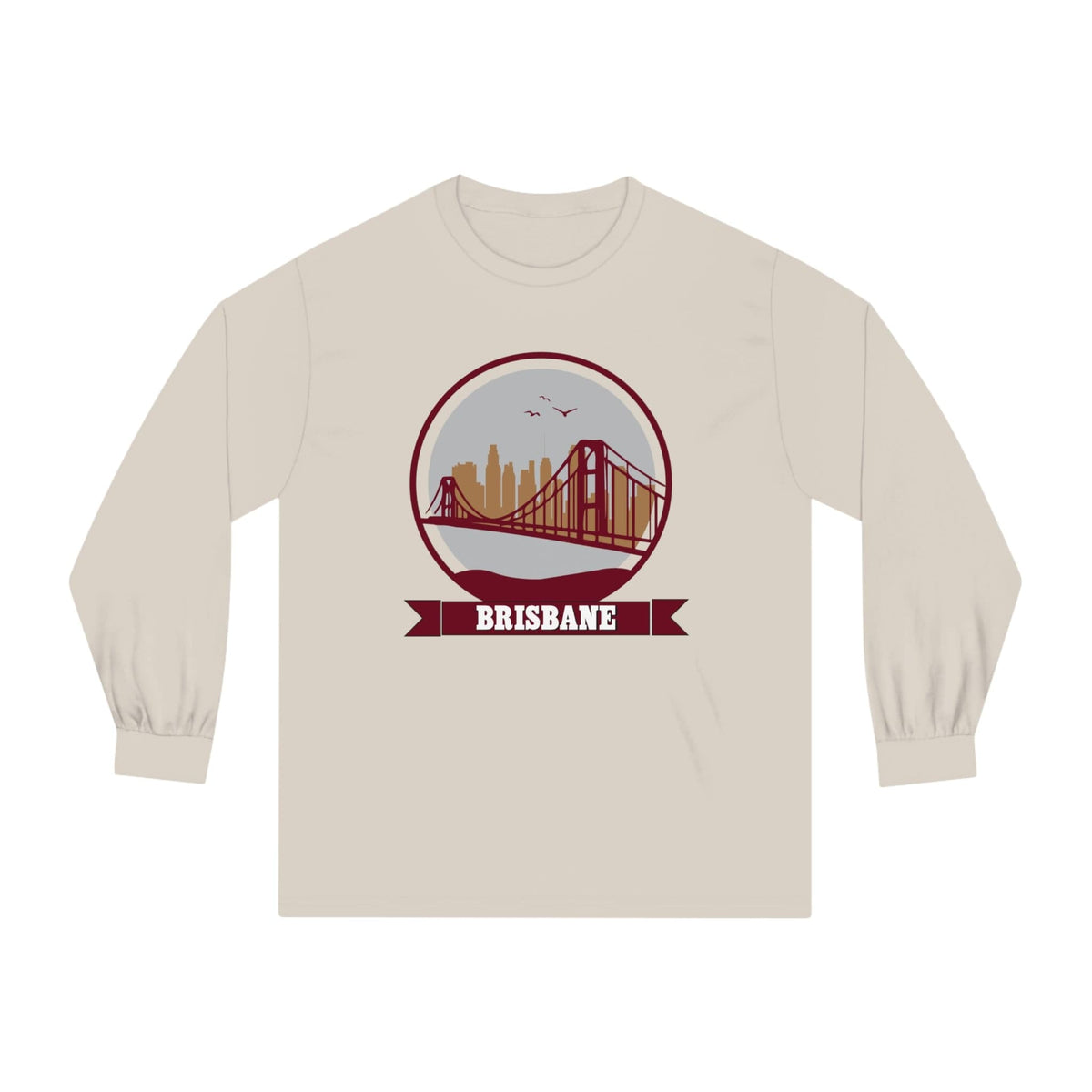 BRISBANE – Trendy Design, Premium Long Sleeve Tee