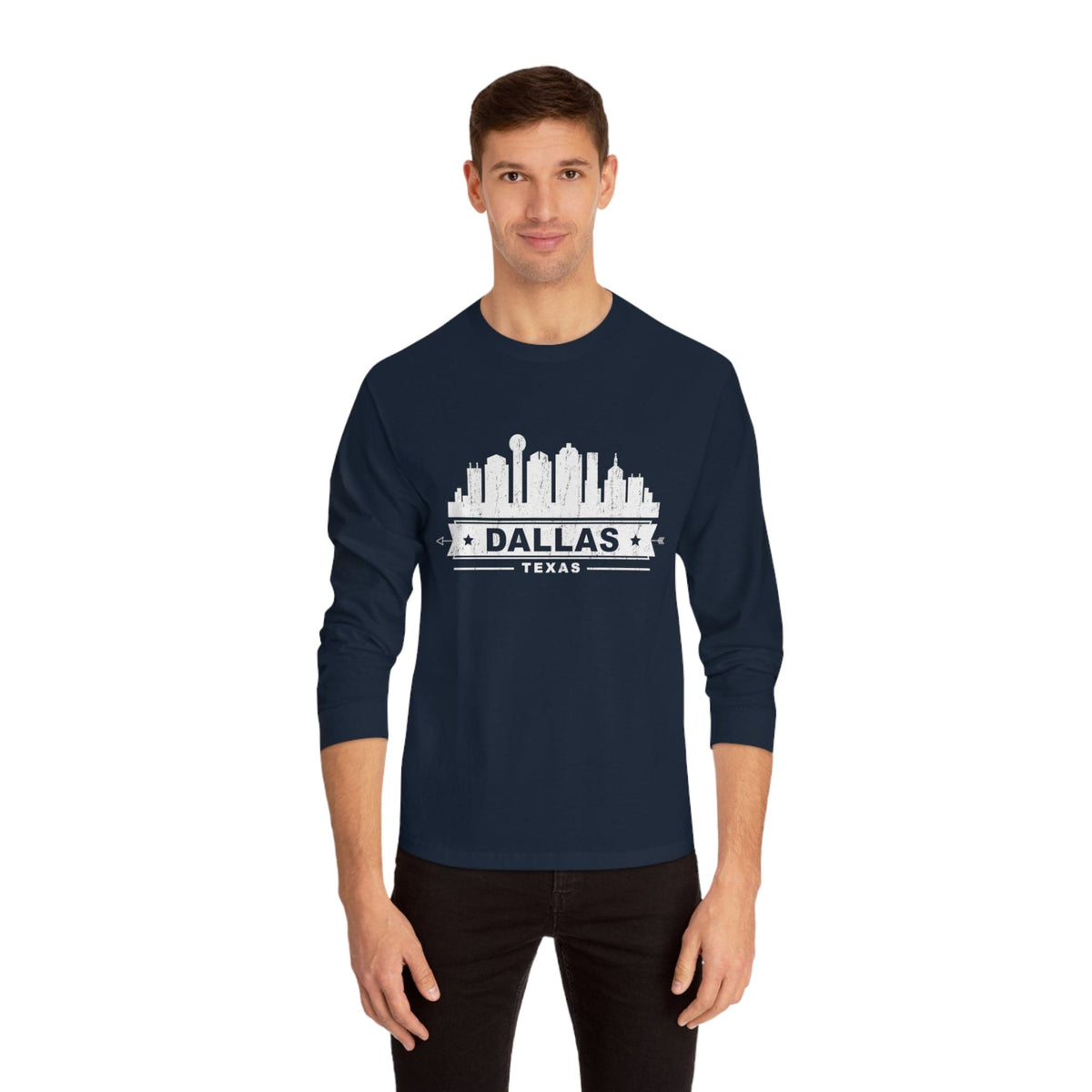DALLAS – Trendy Design, Premium Long Sleeve Tee