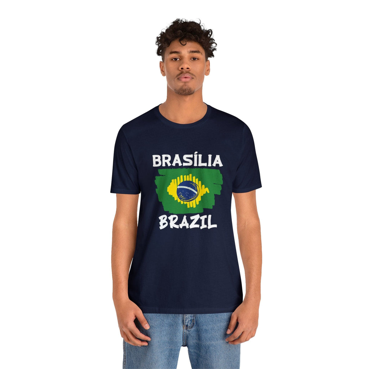 Brushstroke Brasília - Short Sleeve Tee