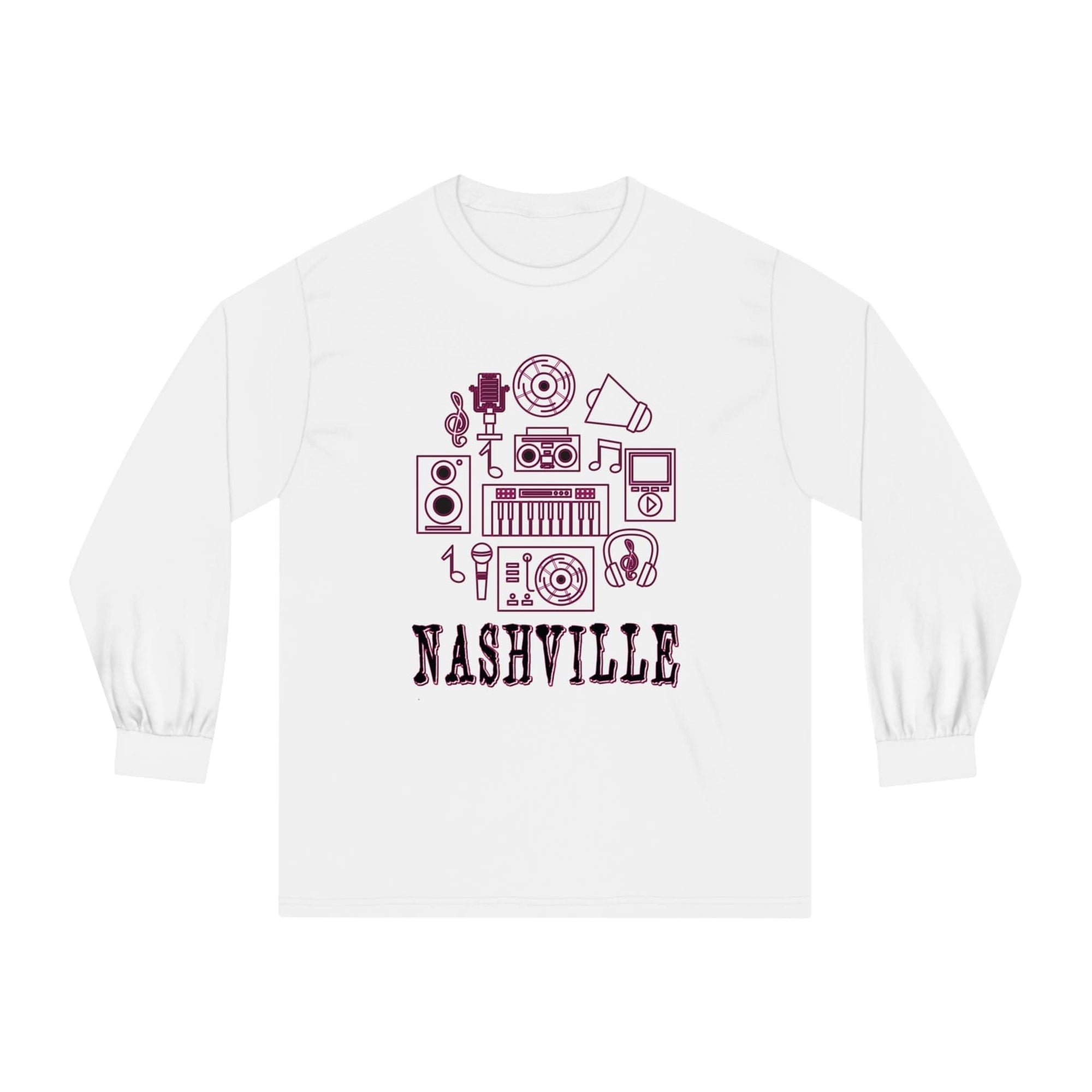 NASHVILLE – Trendy Design, Premium Long Sleeve Tee