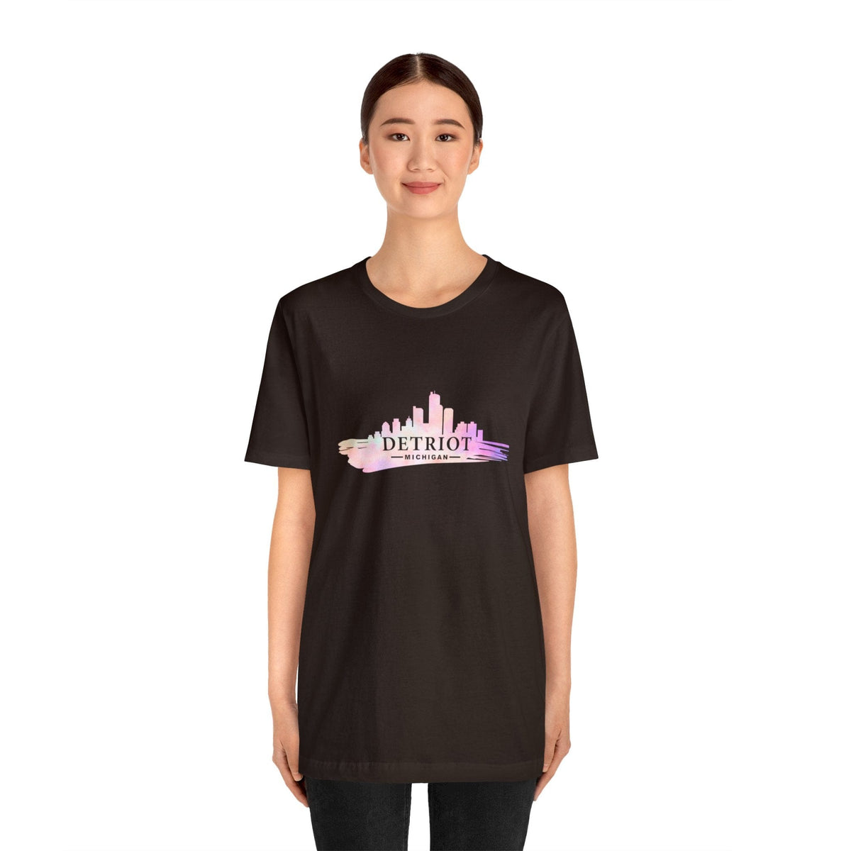 Detroit Skyline - Short Sleeve Tee