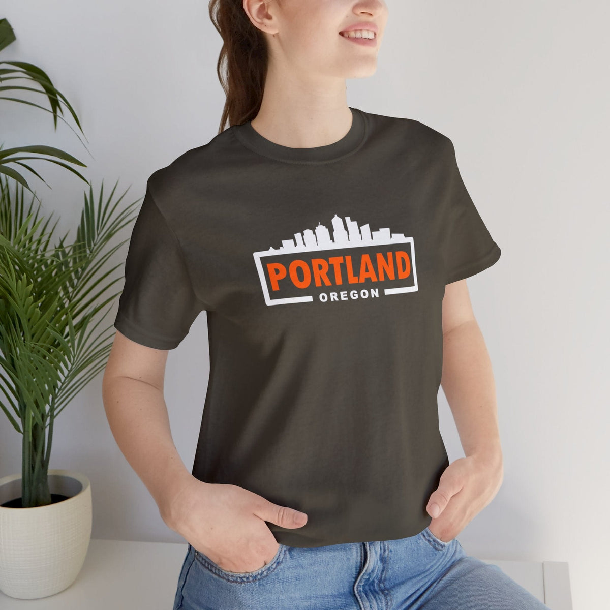 Portland Skyline - Short Sleeve Tee