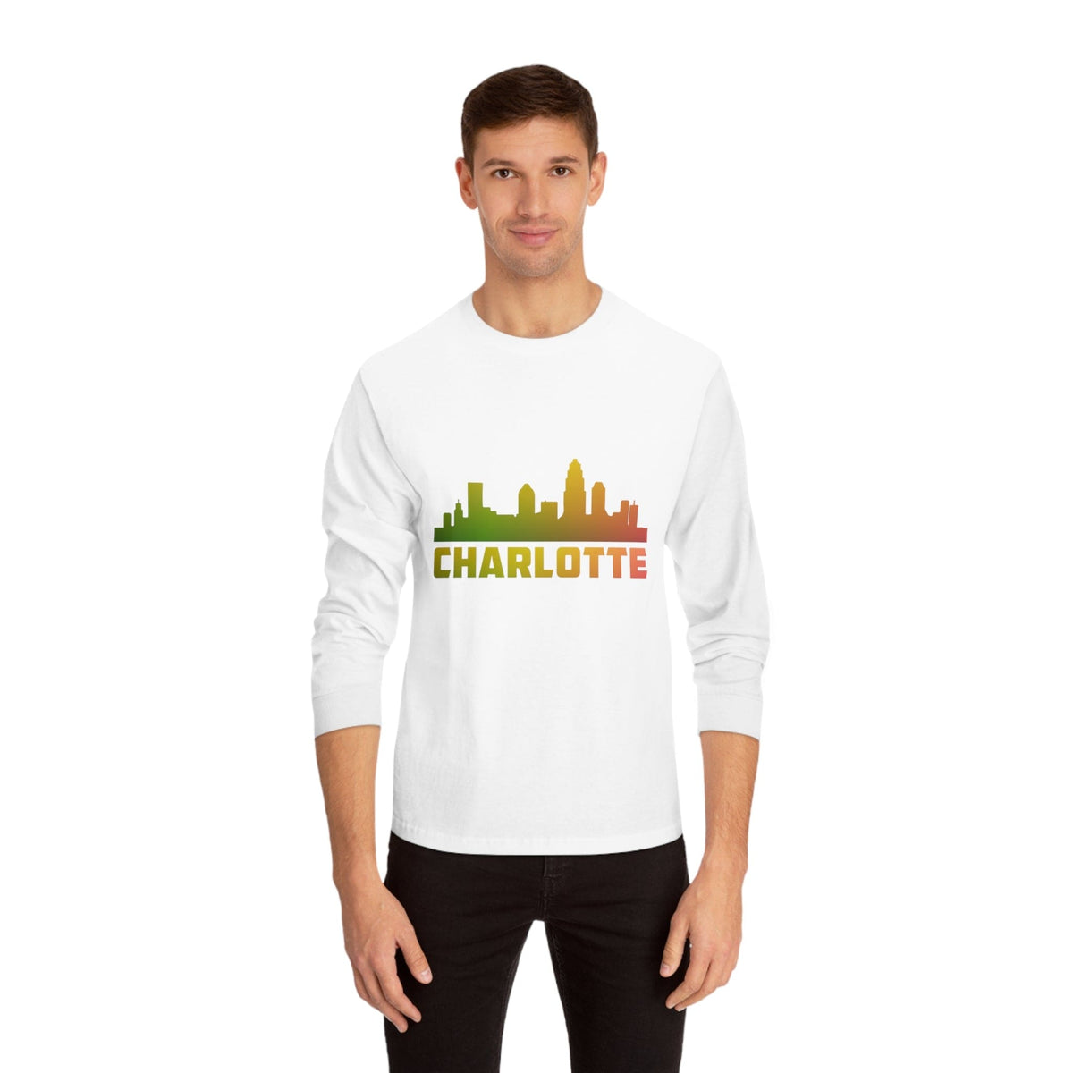 CHARLOTTE – Trendy Design, Premium Long Sleeve Tee