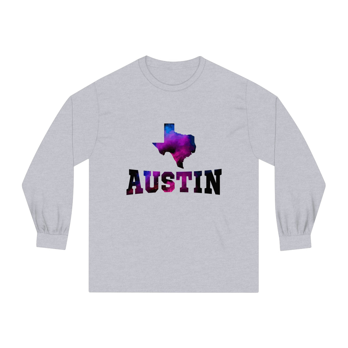 AUSTIN – Trendy Design, Premium Long Sleeve Tee