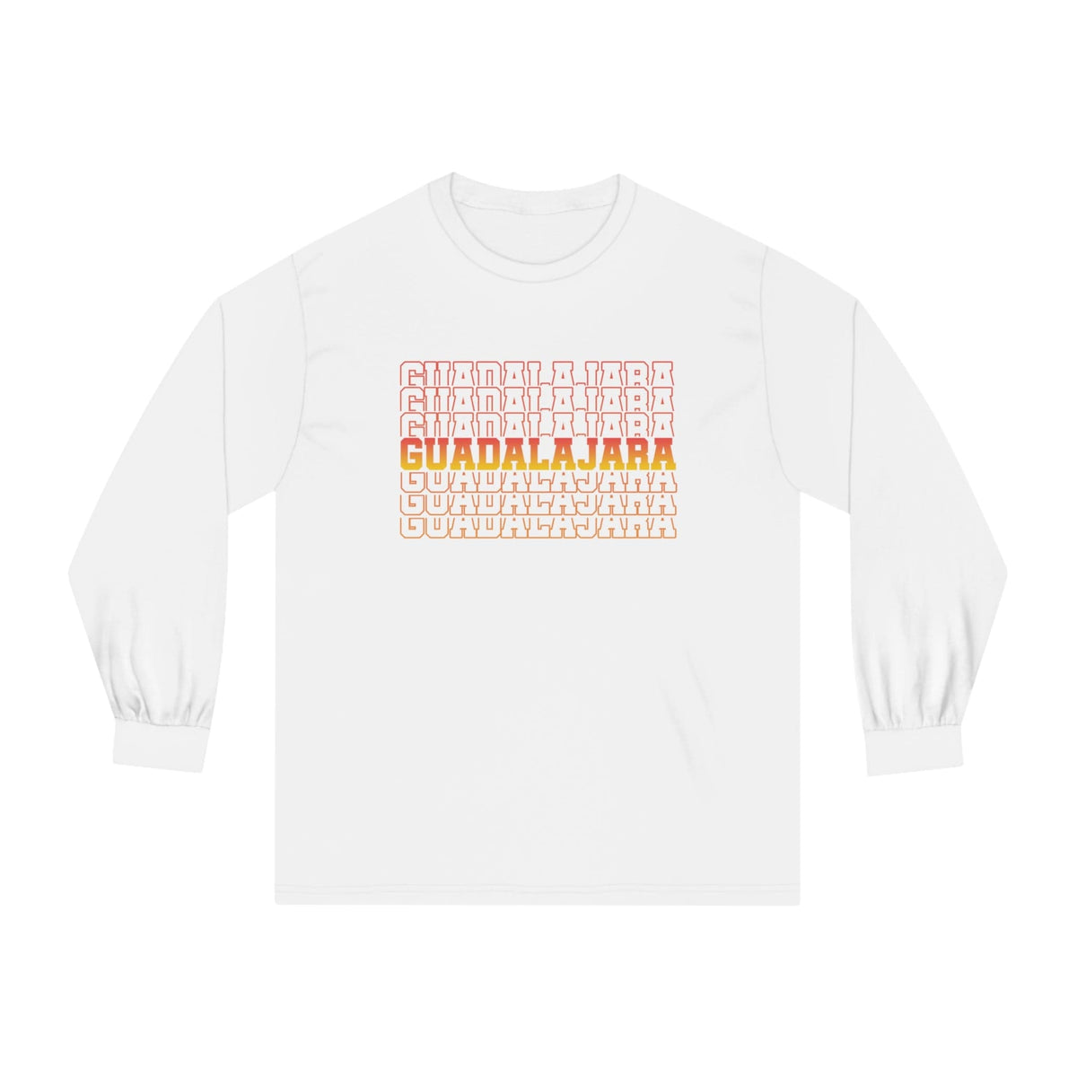GUADALAJARA – Trendy Design, Premium Long Sleeve Tee