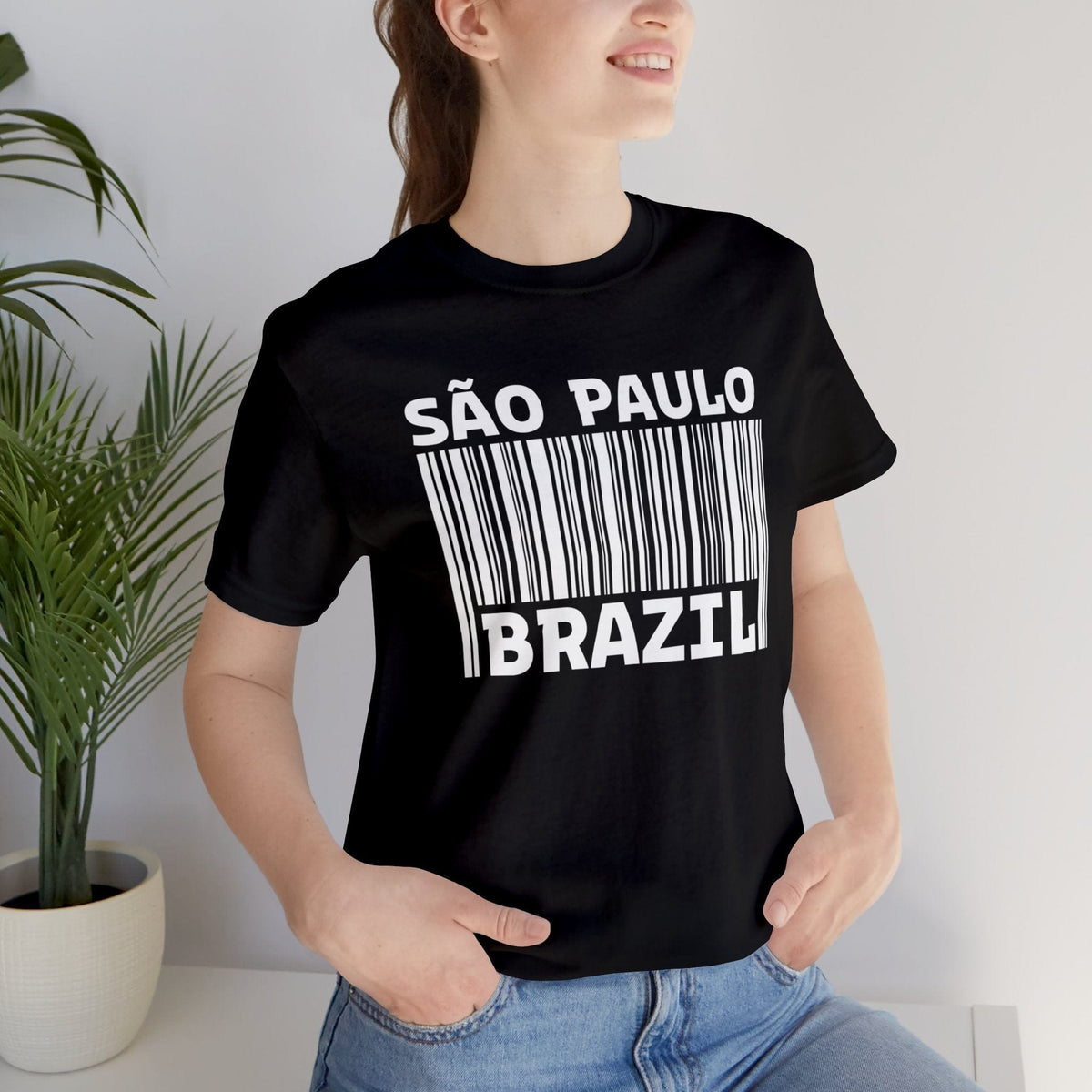 Urban Barcode São Paulo - Short Sleeve Tee