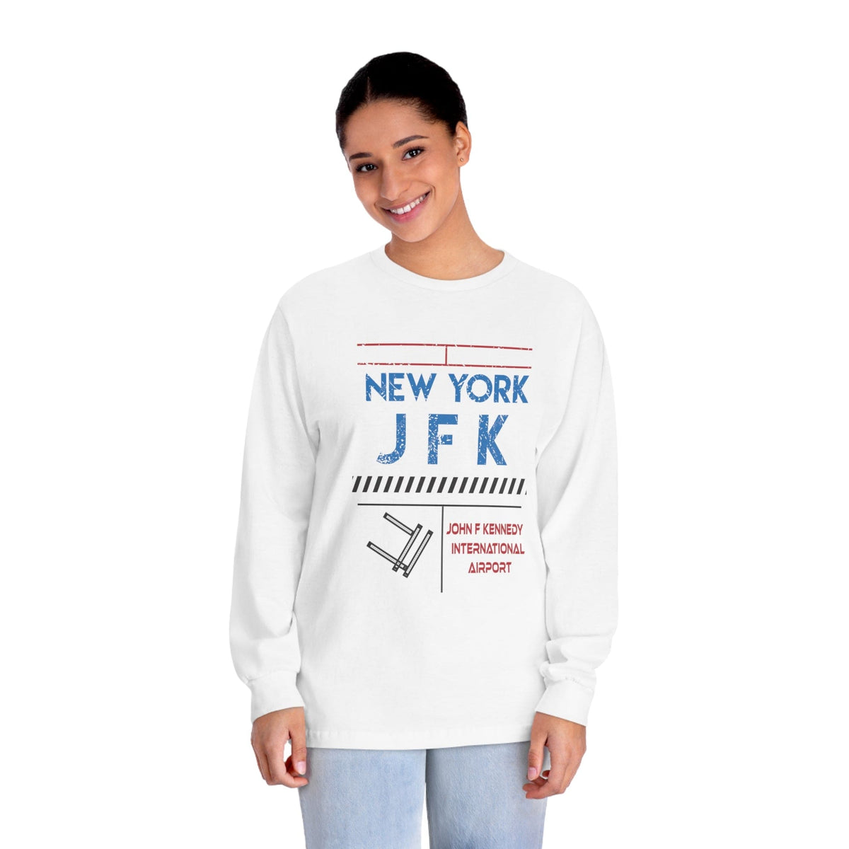 NEW YORK – Trendy Design, Premium Long Sleeve Tee