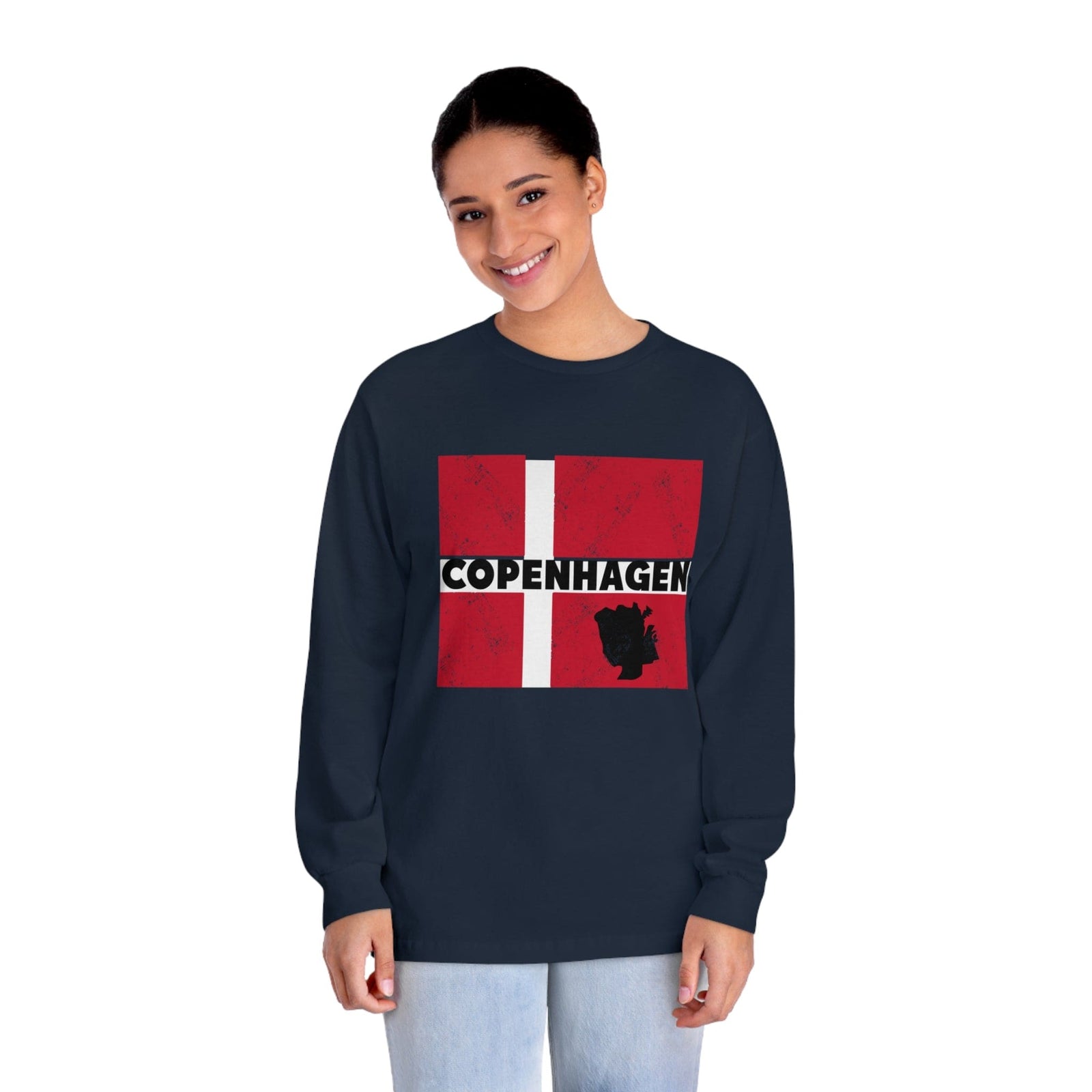 COPENHAGEN – Trendy Design, Premium Long Sleeve Tee
