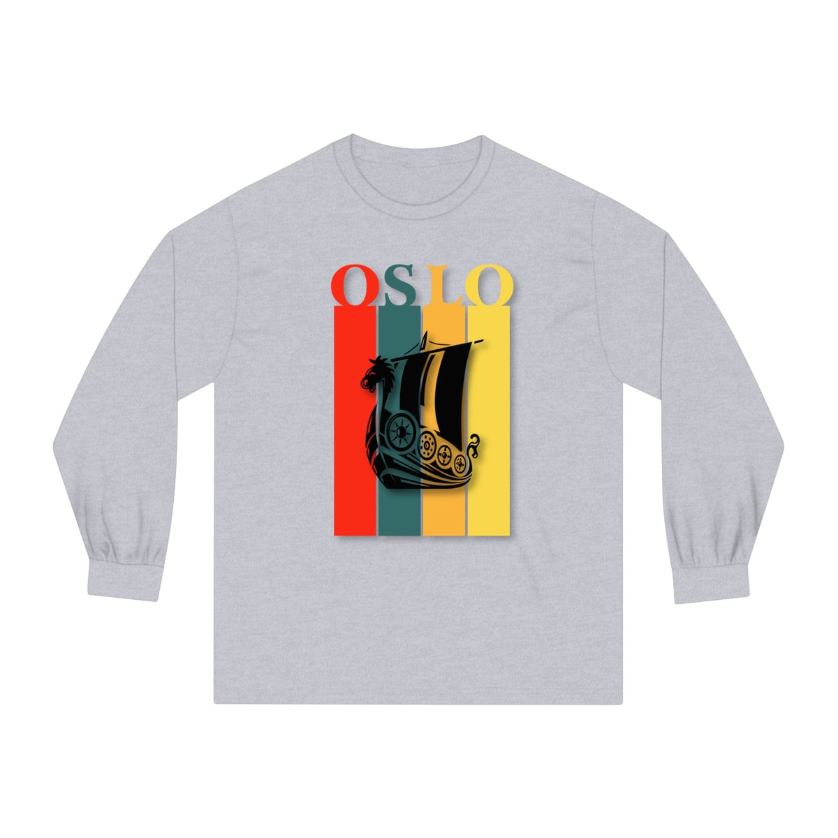 OSLO – Trendy Design, Premium Long Sleeve Tee