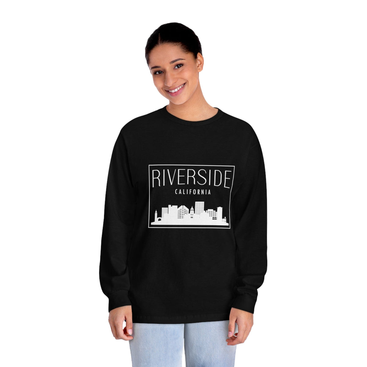 RIVERSIDE – Trendy Design, Premium Long Sleeve Tee
