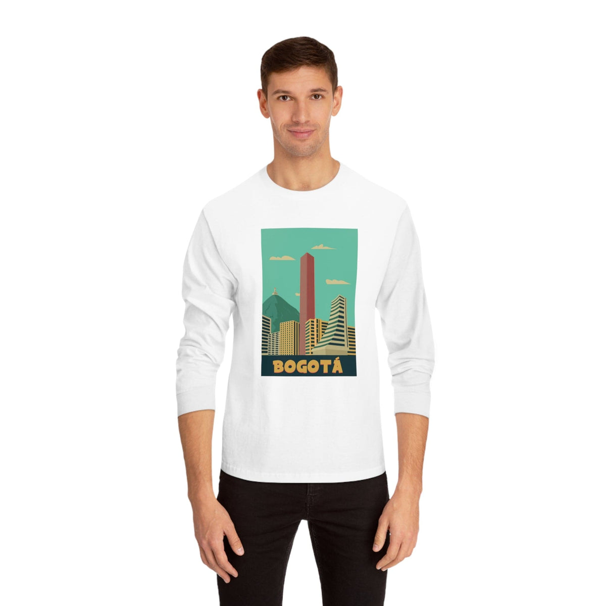 BOGOTA – Trendy Design, Premium Long Sleeve Tee