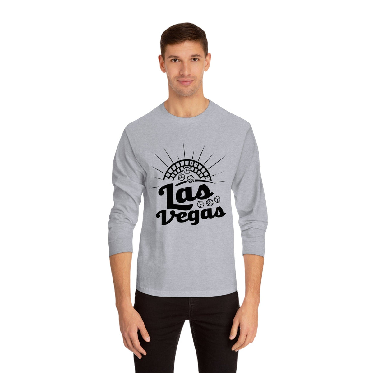 LAS VEGAS – Trendy Design, Premium Long Sleeve Tee