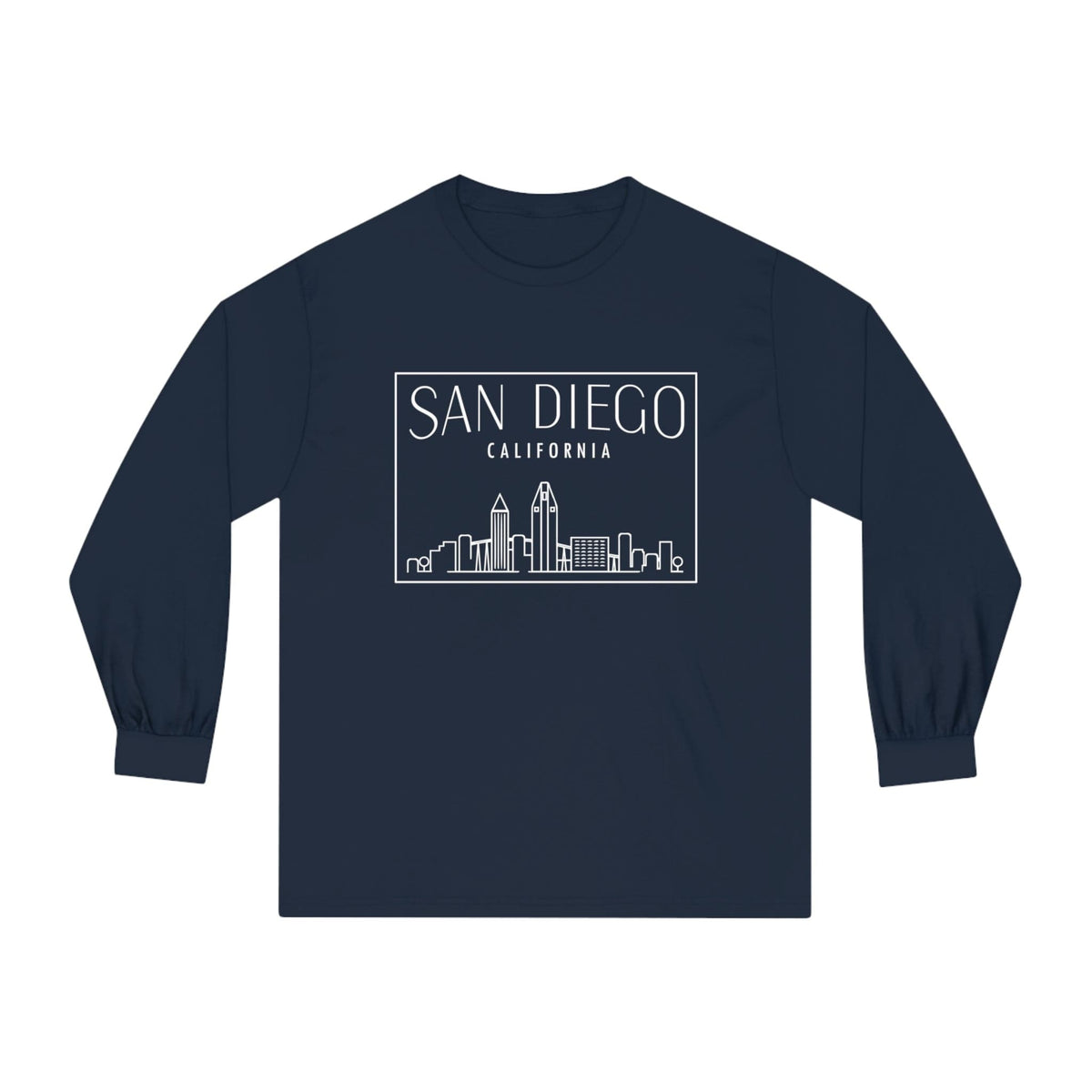 SAN DIEGO – Trendy Design, Premium Long Sleeve Tee
