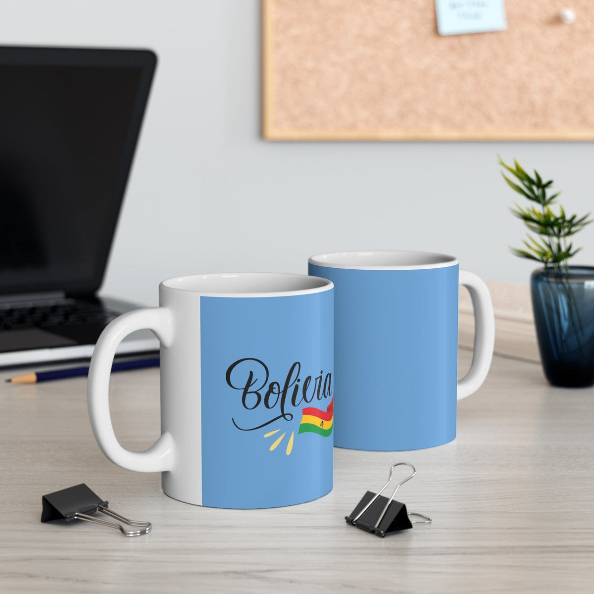 BOLIVIA - Awesome Ceramic Mug, Exclusive Design