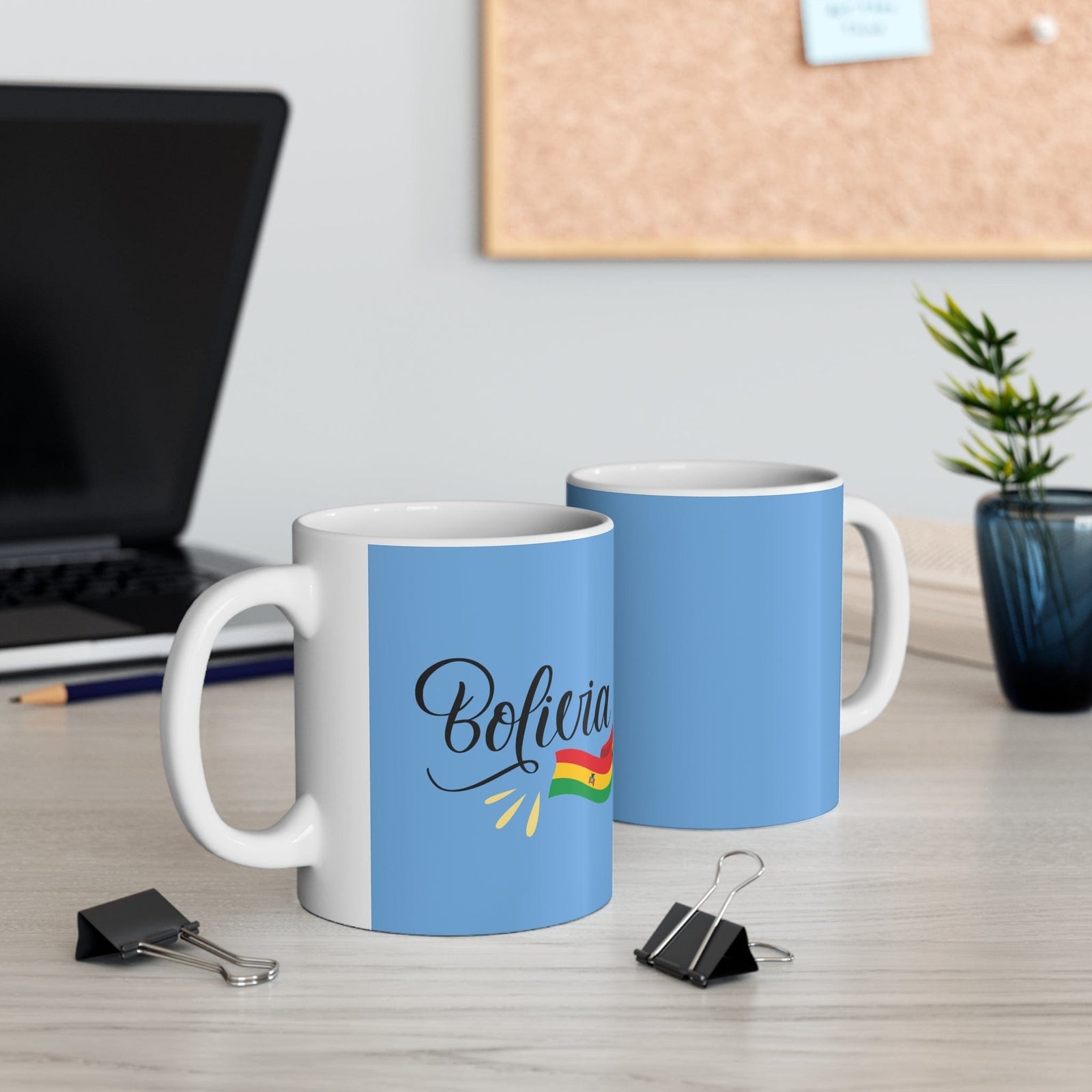 BOLIVIA - Awesome Ceramic Mug, Exclusive Design