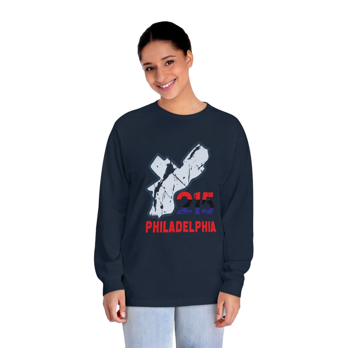 PHILADELPHIA – Trendy Design, Premium Long Sleeve Tee