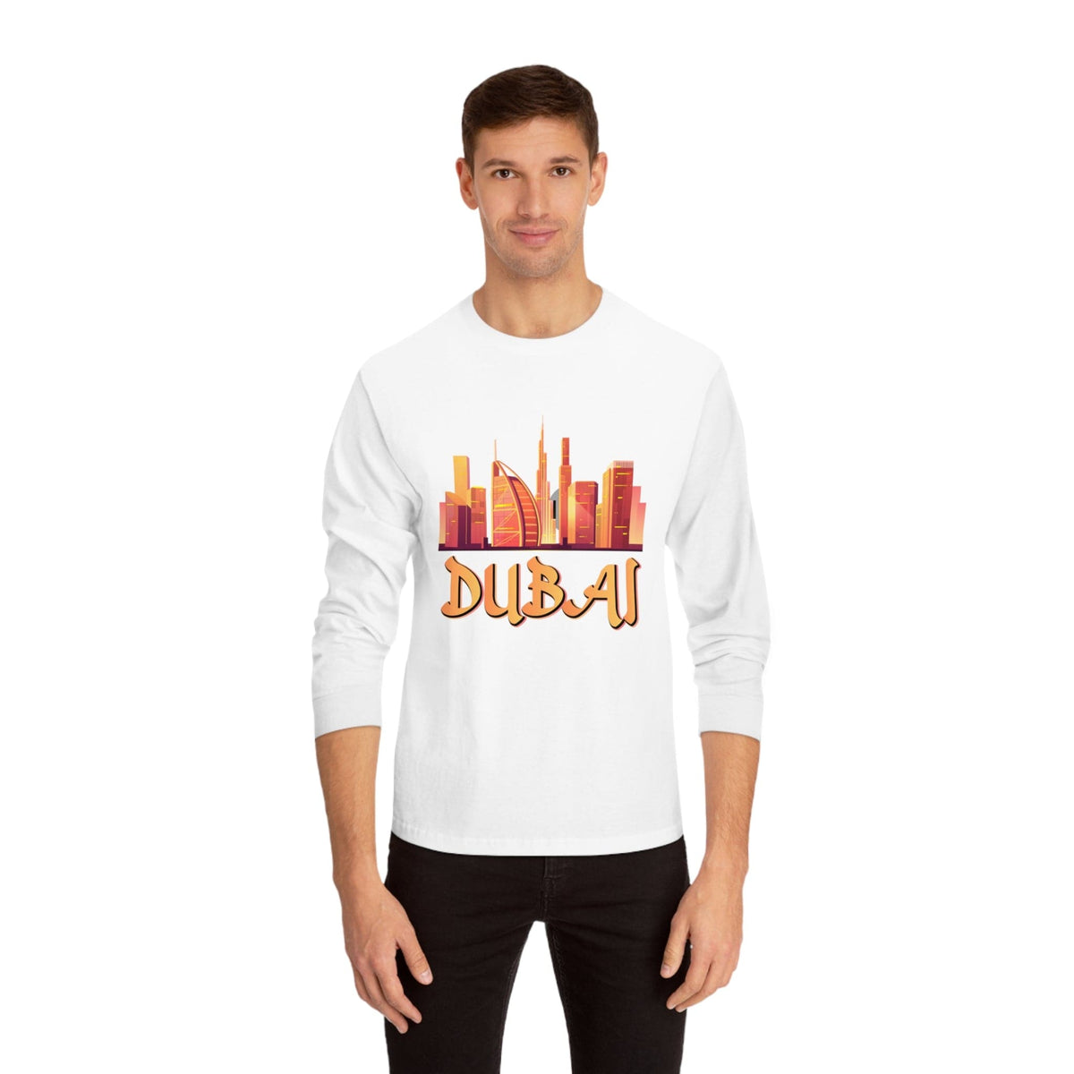DUBAI – Trendy Design, Premium Long Sleeve Tee