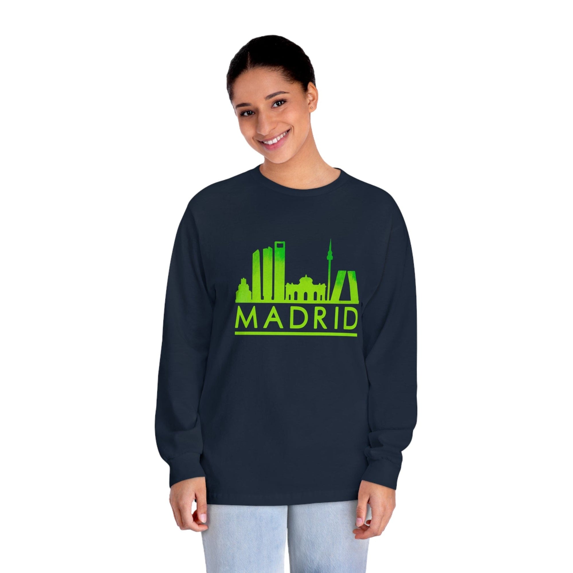 MADRID – Trendy Design, Premium Long Sleeve Tee