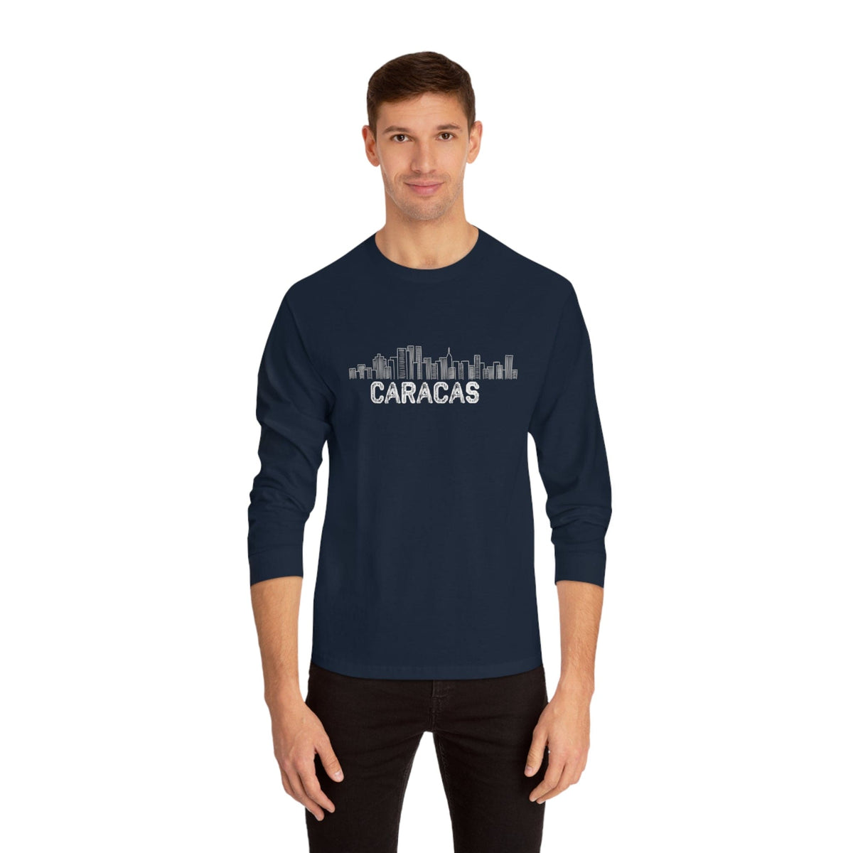 CARACAS – Trendy Design, Premium Long Sleeve Tee