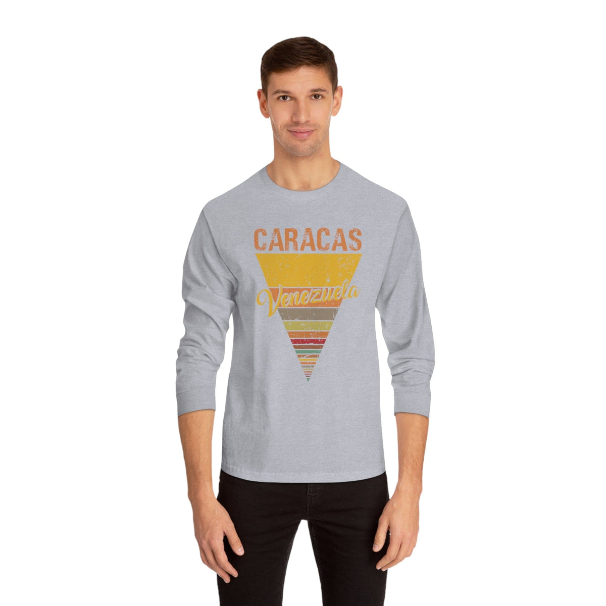 CARACAS – Trendy Design, Premium Long Sleeve Tee
