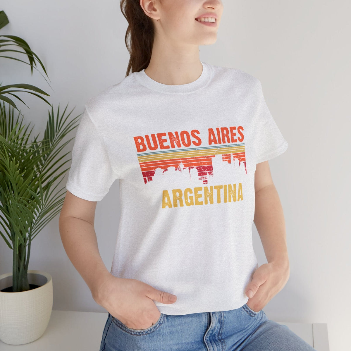 Buenos Aires Nightscape - Short Sleeve Tee