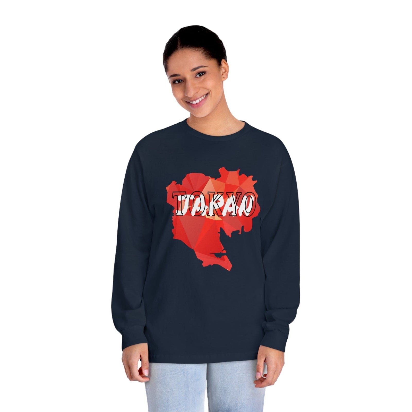 TOKYO – Trendy Design, Premium Long Sleeve Tee