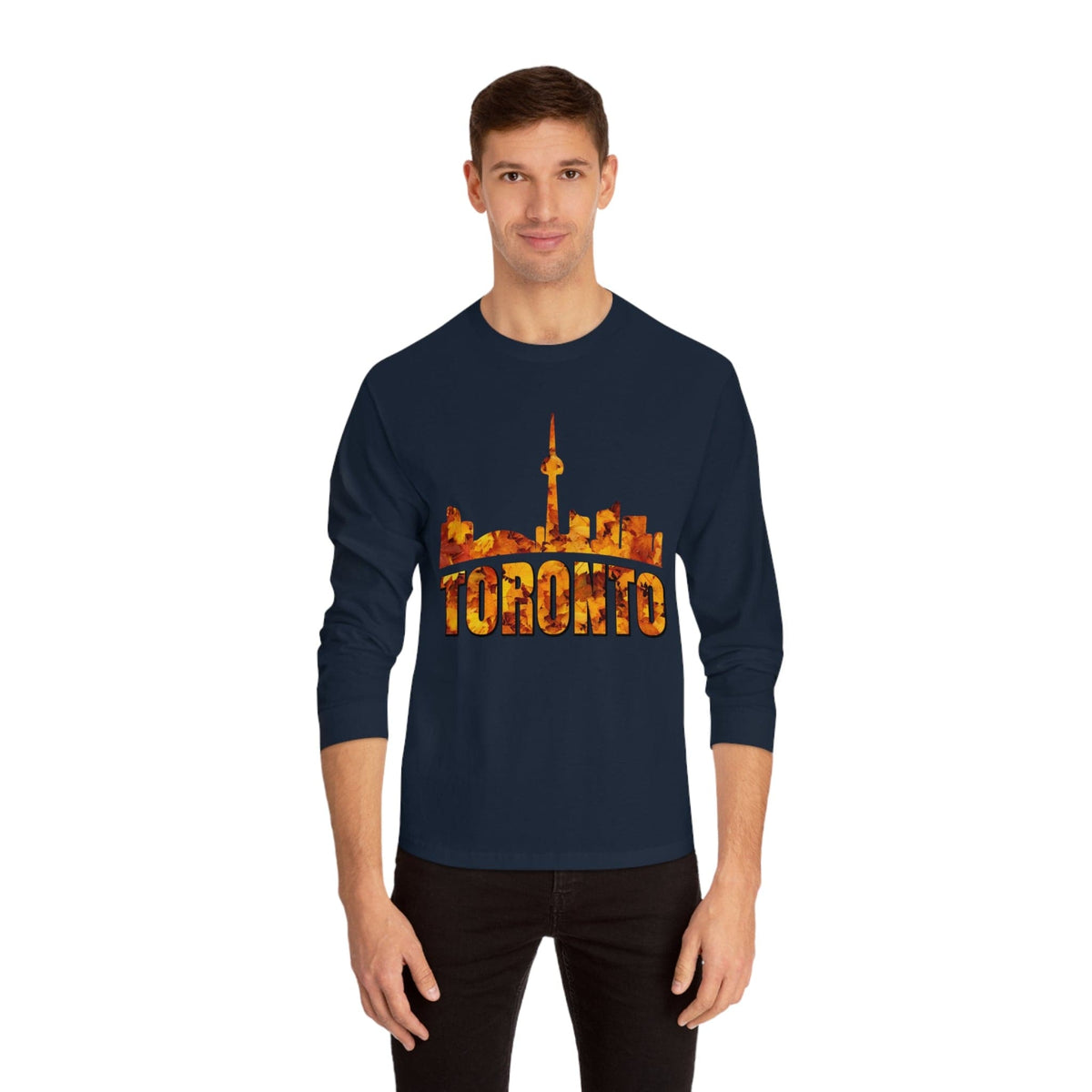 TORONTO – Trendy Design, Premium Long Sleeve Tee