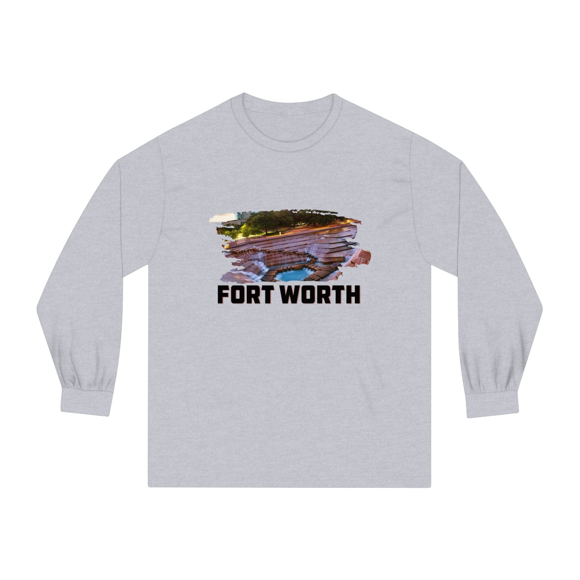 FORT WORTH – Trendy Design, Premium Long Sleeve Tee