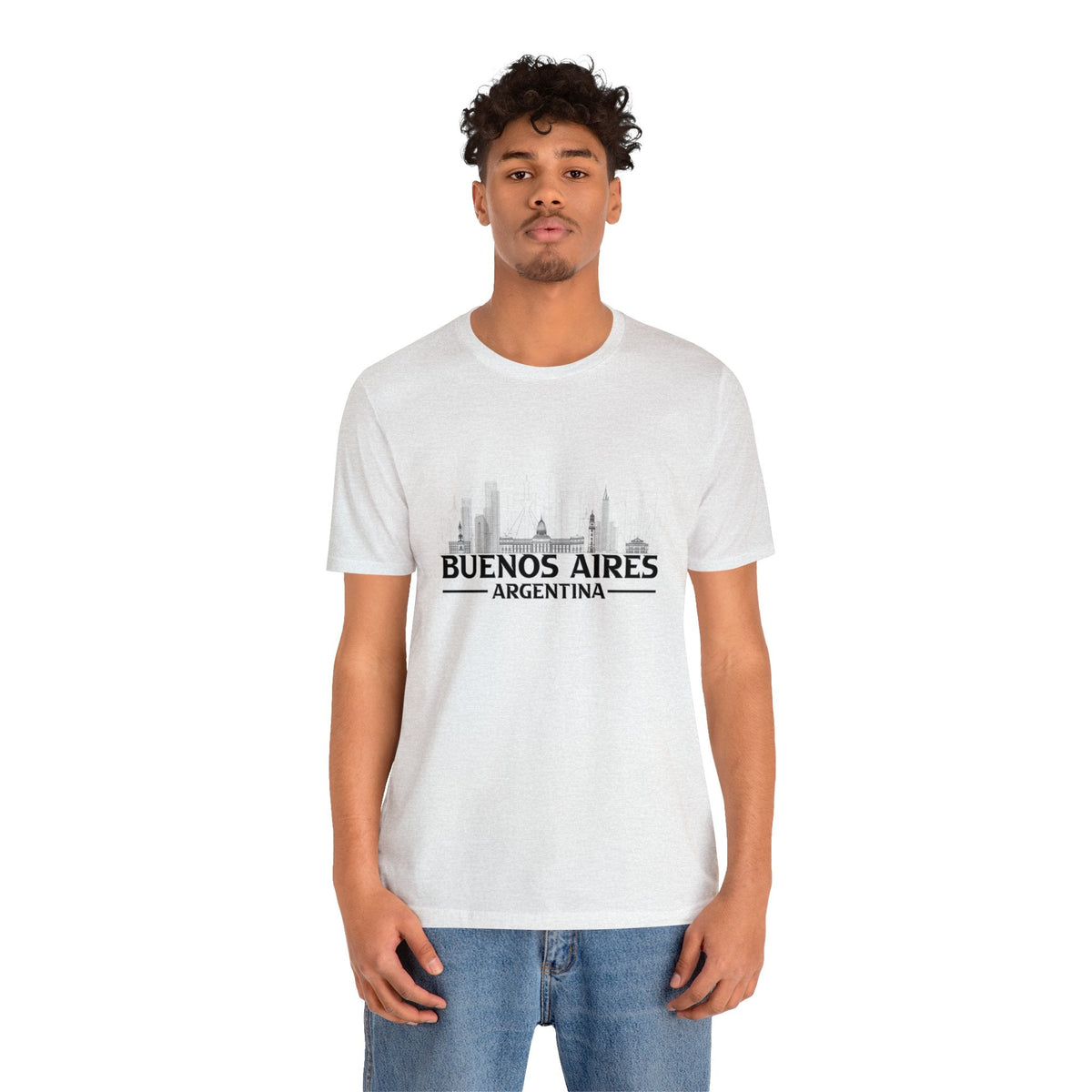 Buenos Aires Skyline - Short Sleeve Tee
