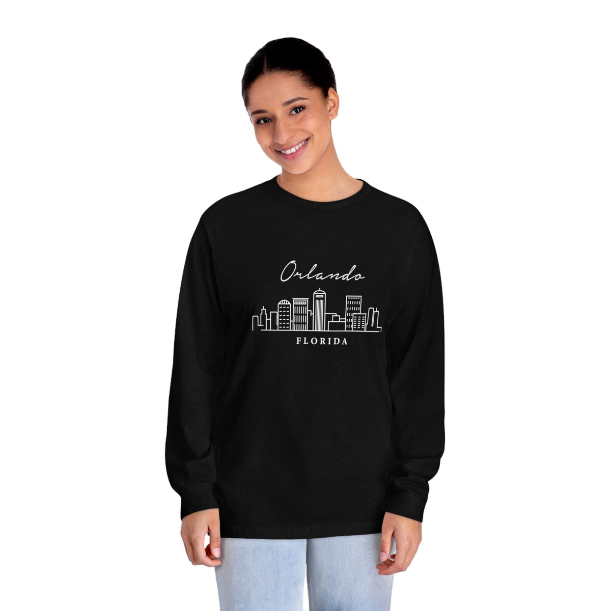 ORLANDO – Trendy Design, Premium Long Sleeve Tee