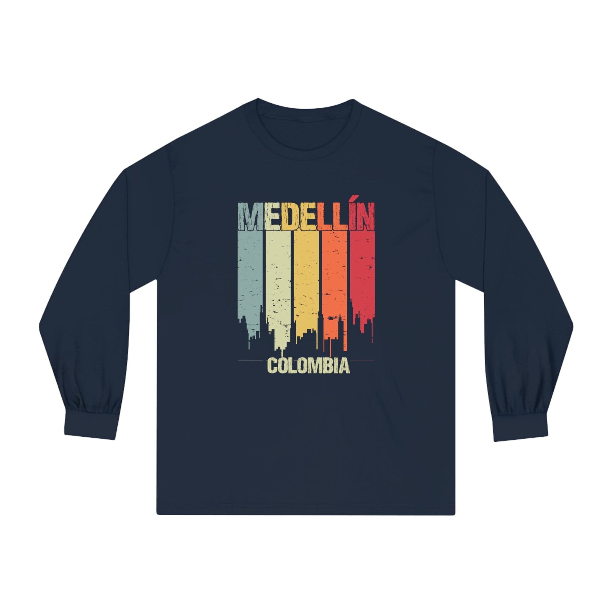 MEDELLIN – Trendy Design, Premium Long Sleeve Tee