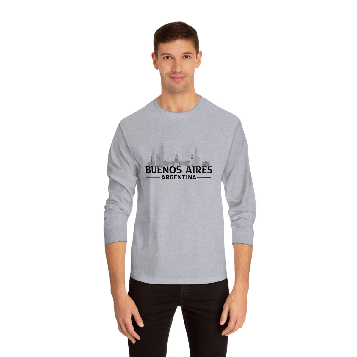 Buenos Aires Skyline - Long Sleeve Tee