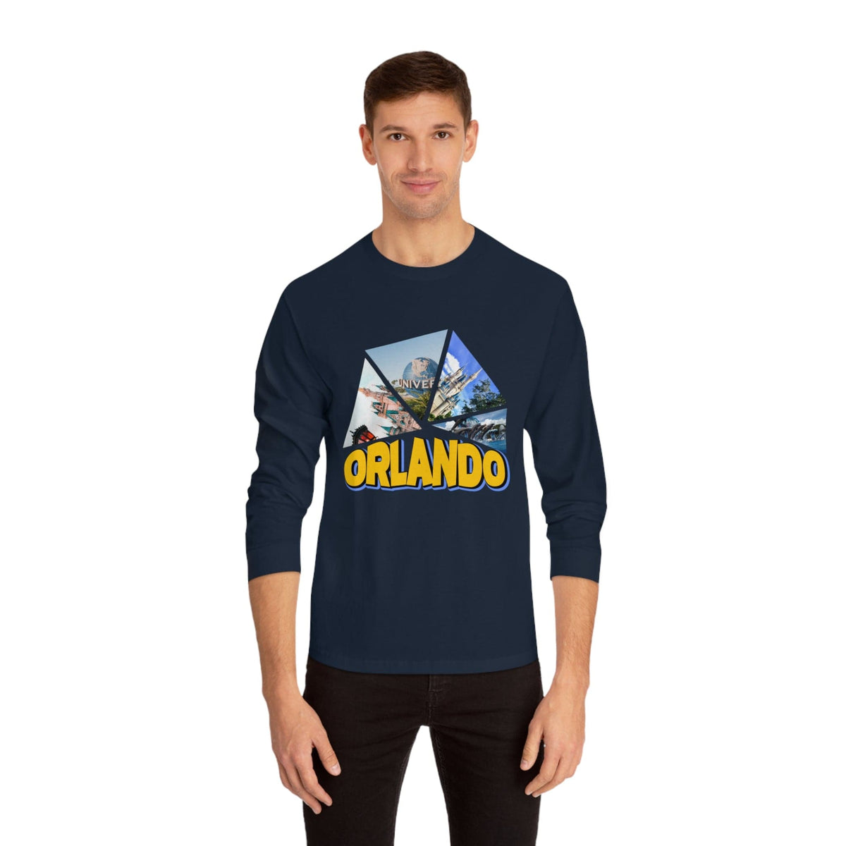 ORLANDO – Trendy Design, Premium Long Sleeve Tee